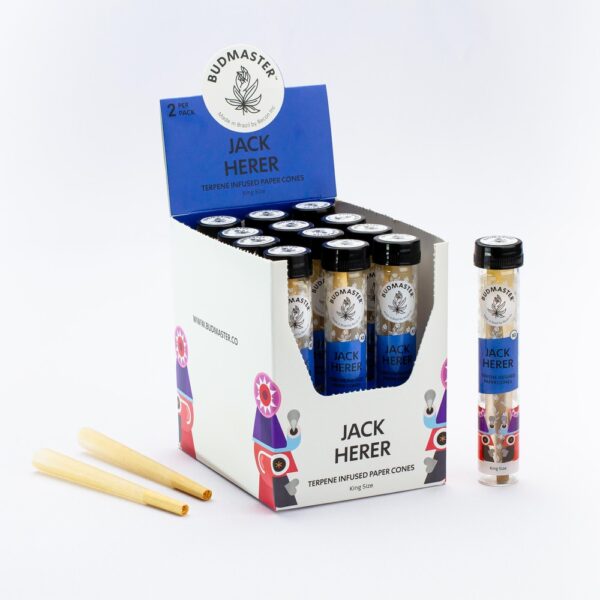 12 Tubes Jack Herer Paper Display Box