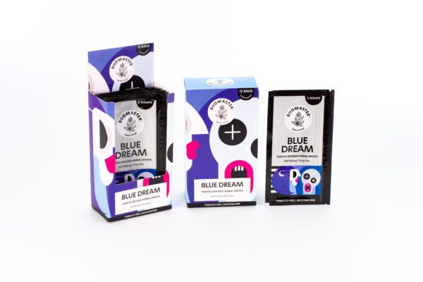 Blue Dream 12 Pack Blunt Wrap Display Box