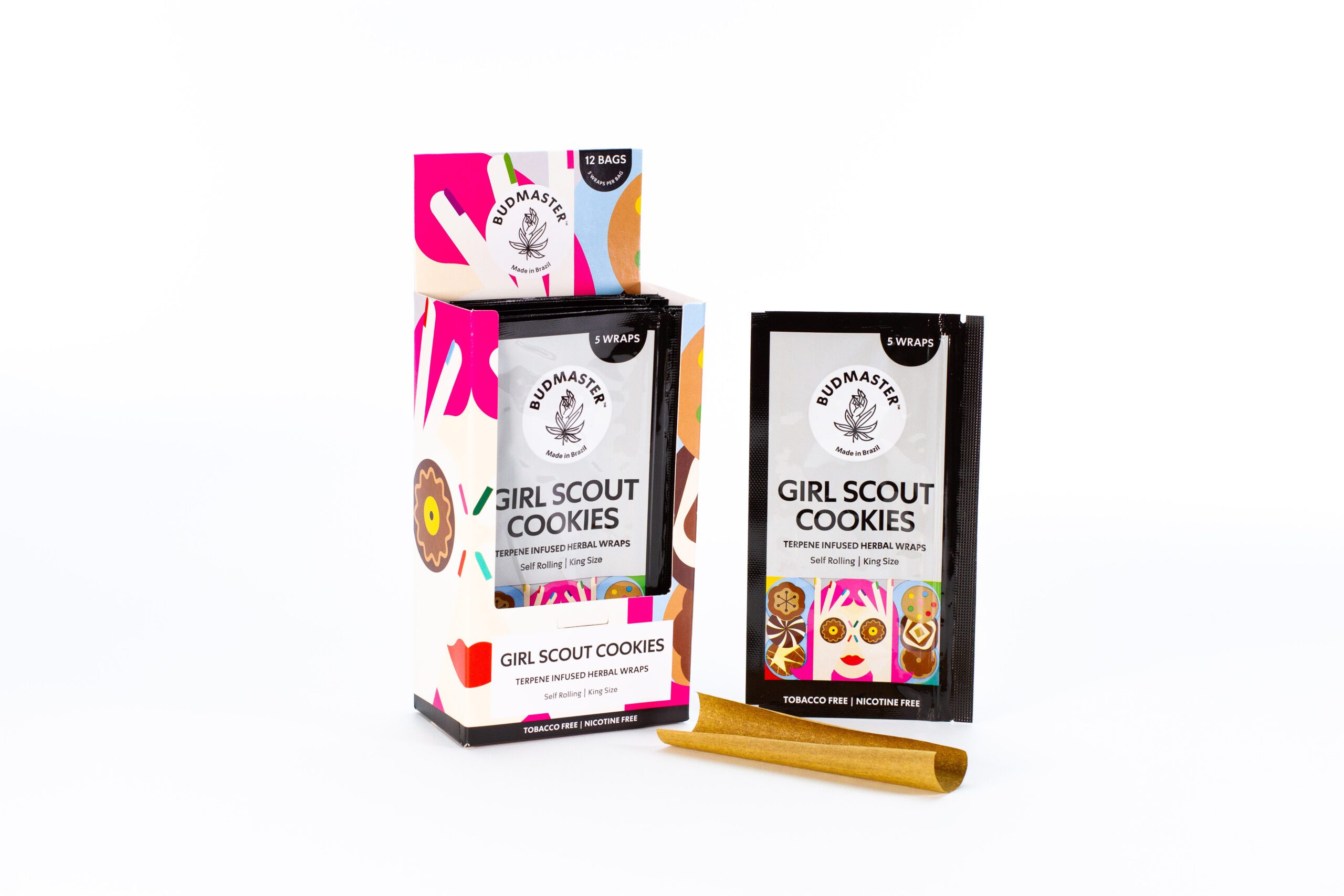 12 Pack Girl Scout Cookies Flat Blunt Display Box | Budmaster