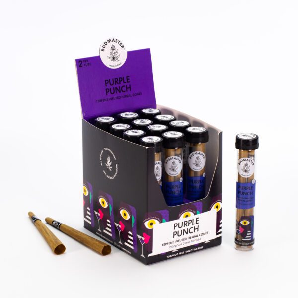 12 Tubes Purple Punch Blunt Display Box