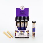 12 Tubes Purple Punch Paper Display Box