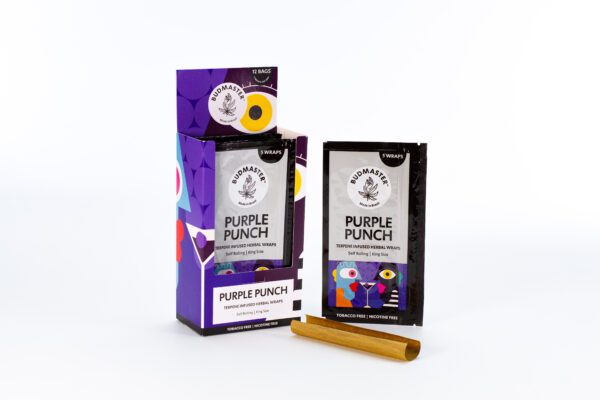 Purple Punch 12 Pack Blunt Wrap Display Box