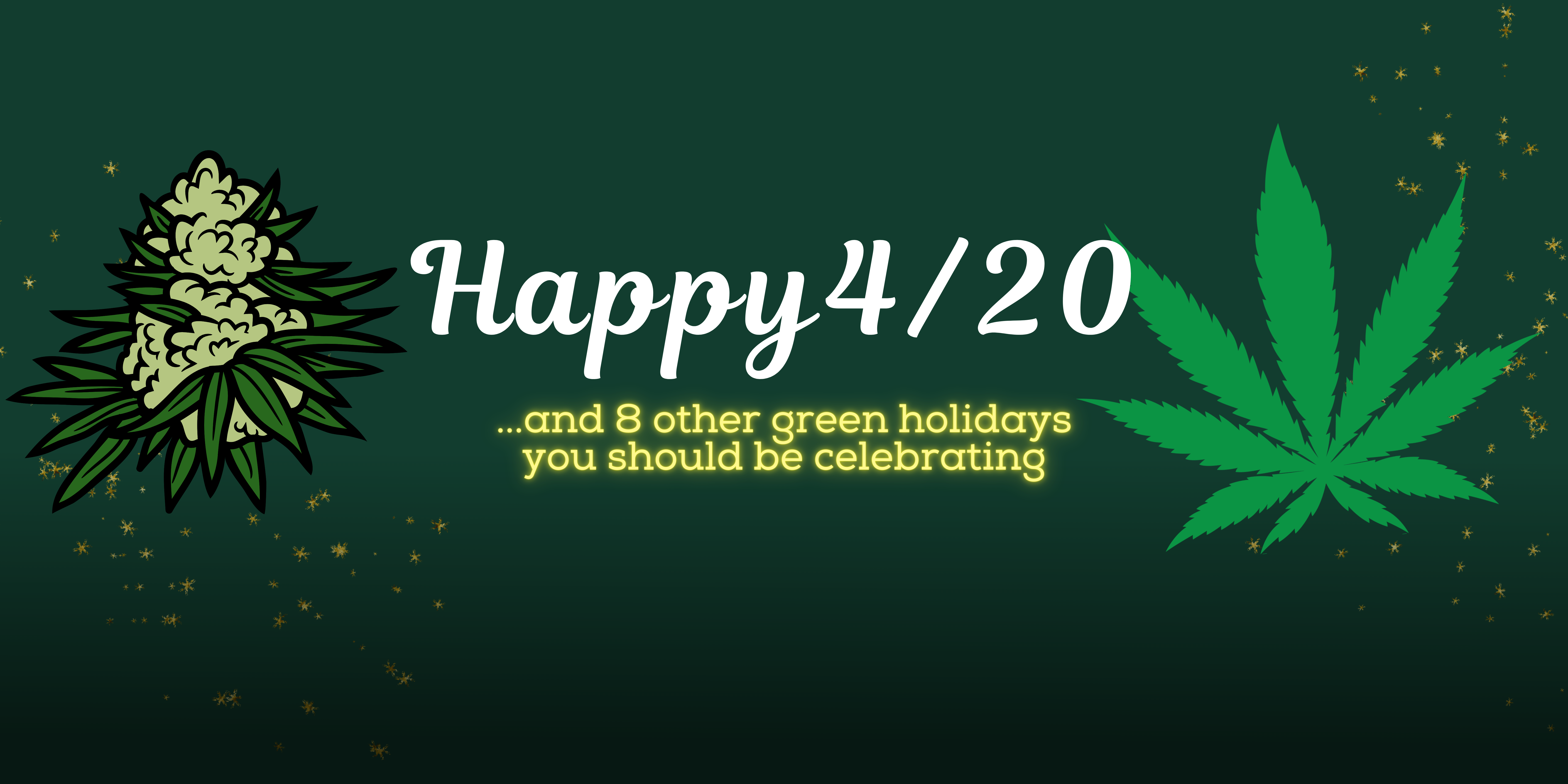 Happy 420 card from Budmaster